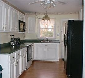 Newer cabs,counters,floors etc.