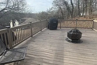 Shared backyard