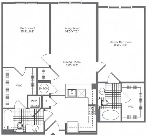 Floor plan C1