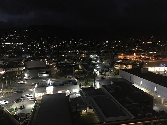 Beautiful night sky from the lanai.