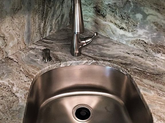Custom Sink and Granite