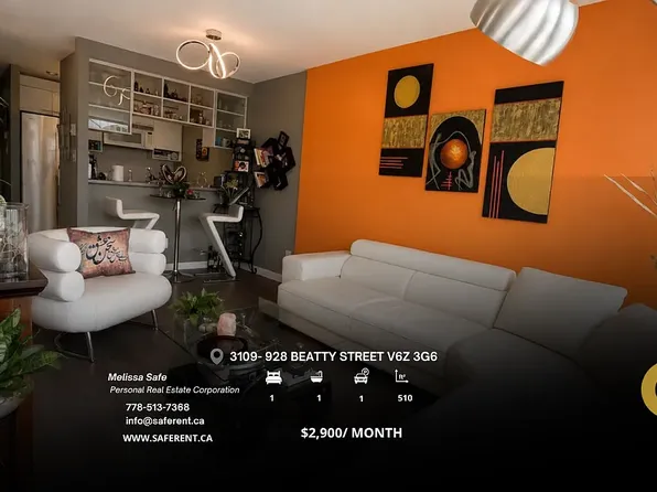 928 Beatty St #3109, Vancouver, BC V6Z 3G6