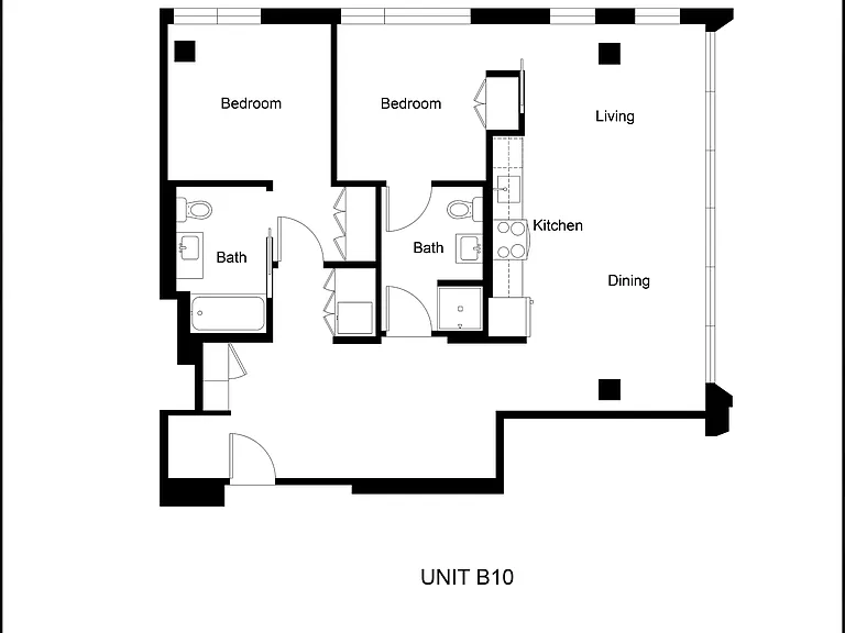 B10 Floor Plan B10 Floor Plan