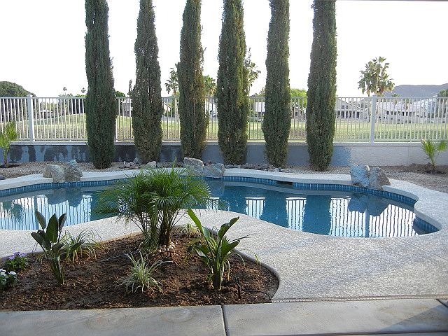 Pool view from Patio