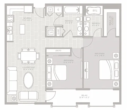 Floor plan Cove