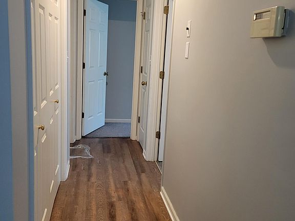 Laundry room behind doors