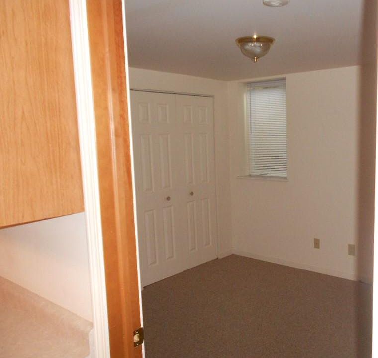 bedroom 1, has 2 closet, carpet, measures 10x10