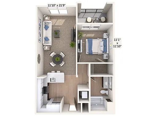 Floor plan A5-J-Two