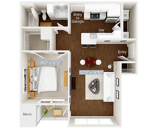 Floor plan A1-739-U