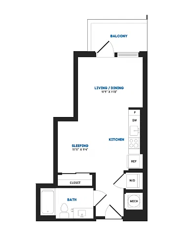 Floor plan S7A - Chase