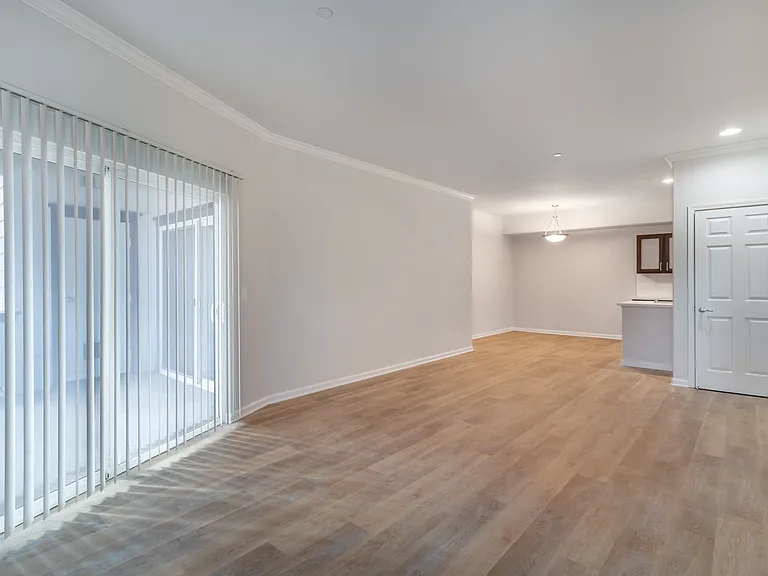 Large entry way with access to the patio. Allowing plenty of natural light to grace your future unit