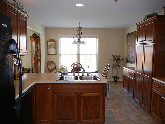 Entering kitchen from garage