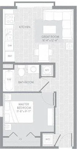 Floor plan Malaga