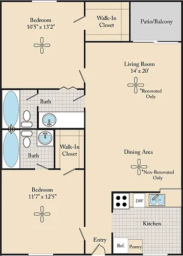 Floor plan Studio