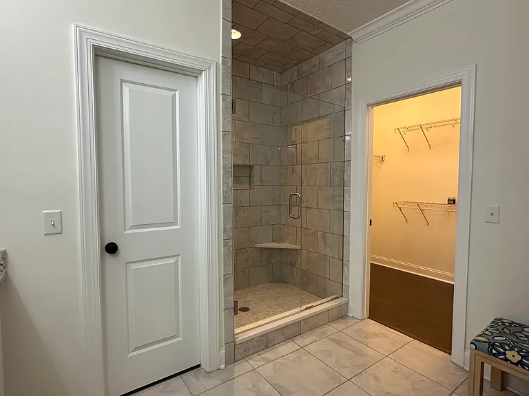 Master Bathroom and Walk-in Closet