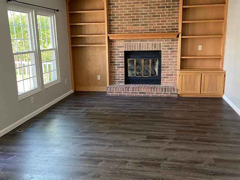 Sunken Living Room off the kitchen