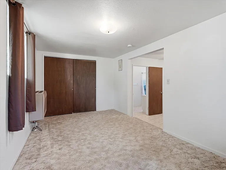 Living and bedroom space in ADU