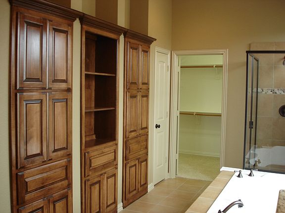 Master bath cabinetry