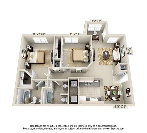 Floor plan Maple