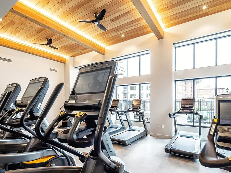 State-of-the-art fitness center