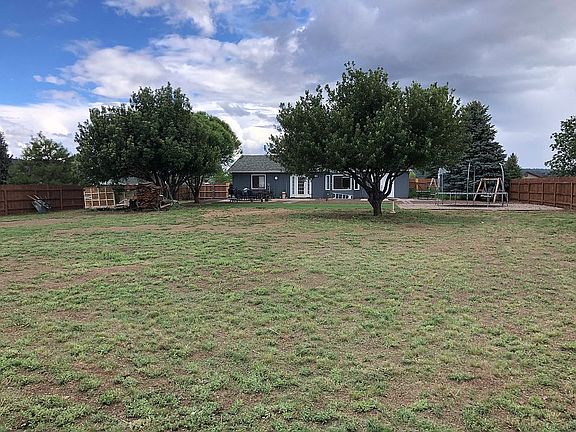 Backyard looking towards hom