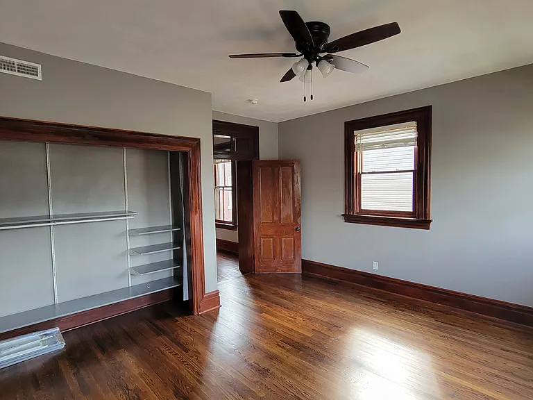 Huge Bedroom. 14.5 x 15 feet. 3 windows. Giant closet with organizer.