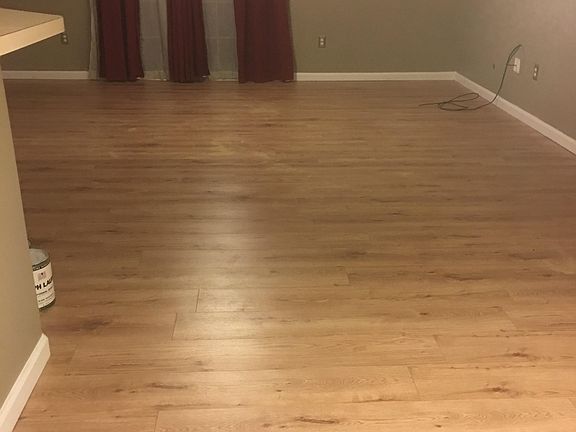 living room wood floor