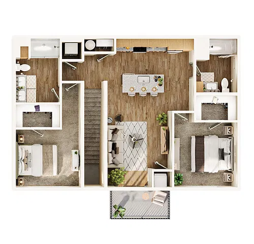 Floor plan Chestnut