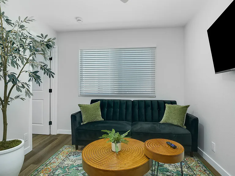 STAGED ROOM PHOTO. NOTE: FURNISHINGS ARE NOT INCLUDED.