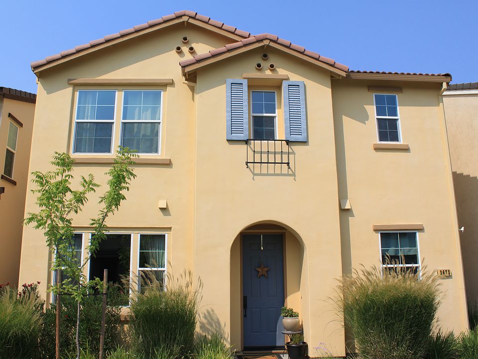 The front of the home.