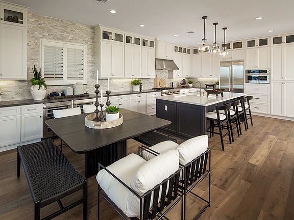 Sky House Plan 1X Model Dining Kitchen