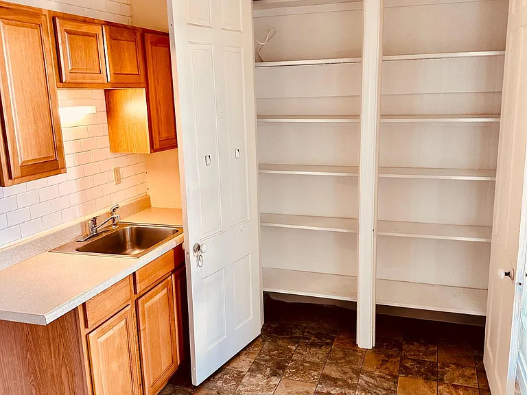 558 Broadway Apt 1 - Huge Kitchen Pantry Closet, get a step stool for the top of the pantry