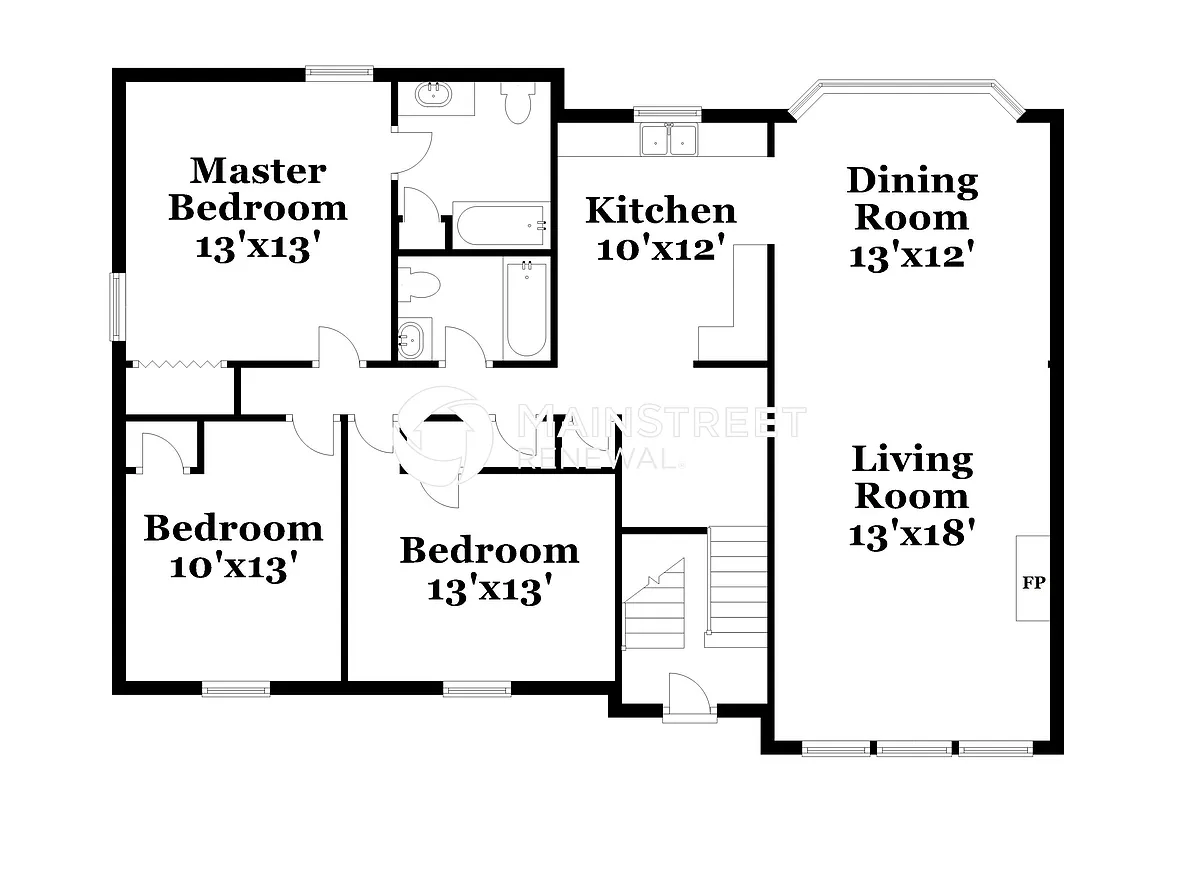 Floor Plan - 336 Browning Cir