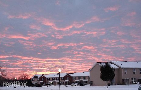 BEAUTIFUL sunset over the property.