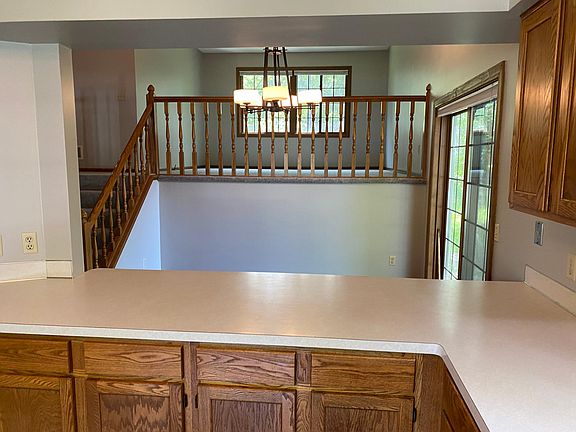 This home has an open floorplan.