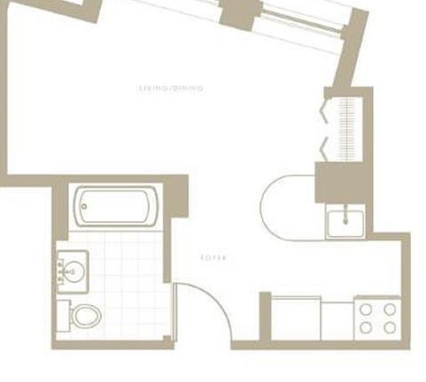 2nd image of 1 Wall Street Ct APT 906