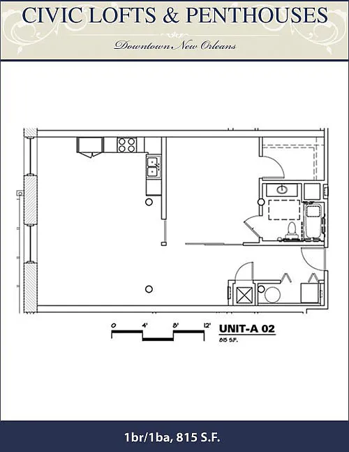 Floor plan A302