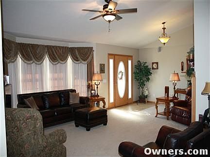 Living Room With Bay Window