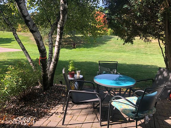 Tranquil patio space