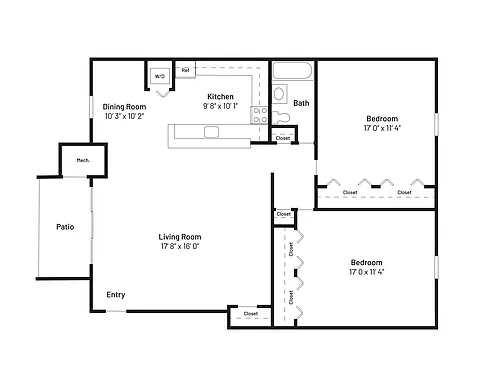 Floor plan The Sparrow