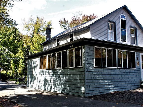 Side with driveway