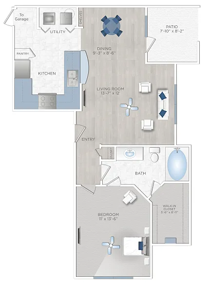 Floor plan EL PASO (A3G)