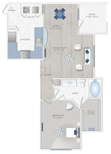 Floor plan EL PASO (A3G)