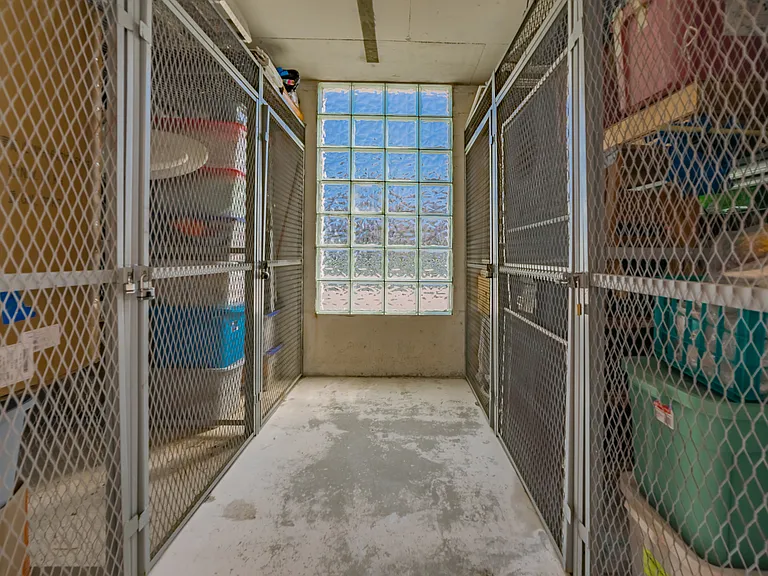 Resident storage near elevator