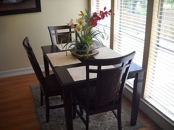 New dining table and chairs