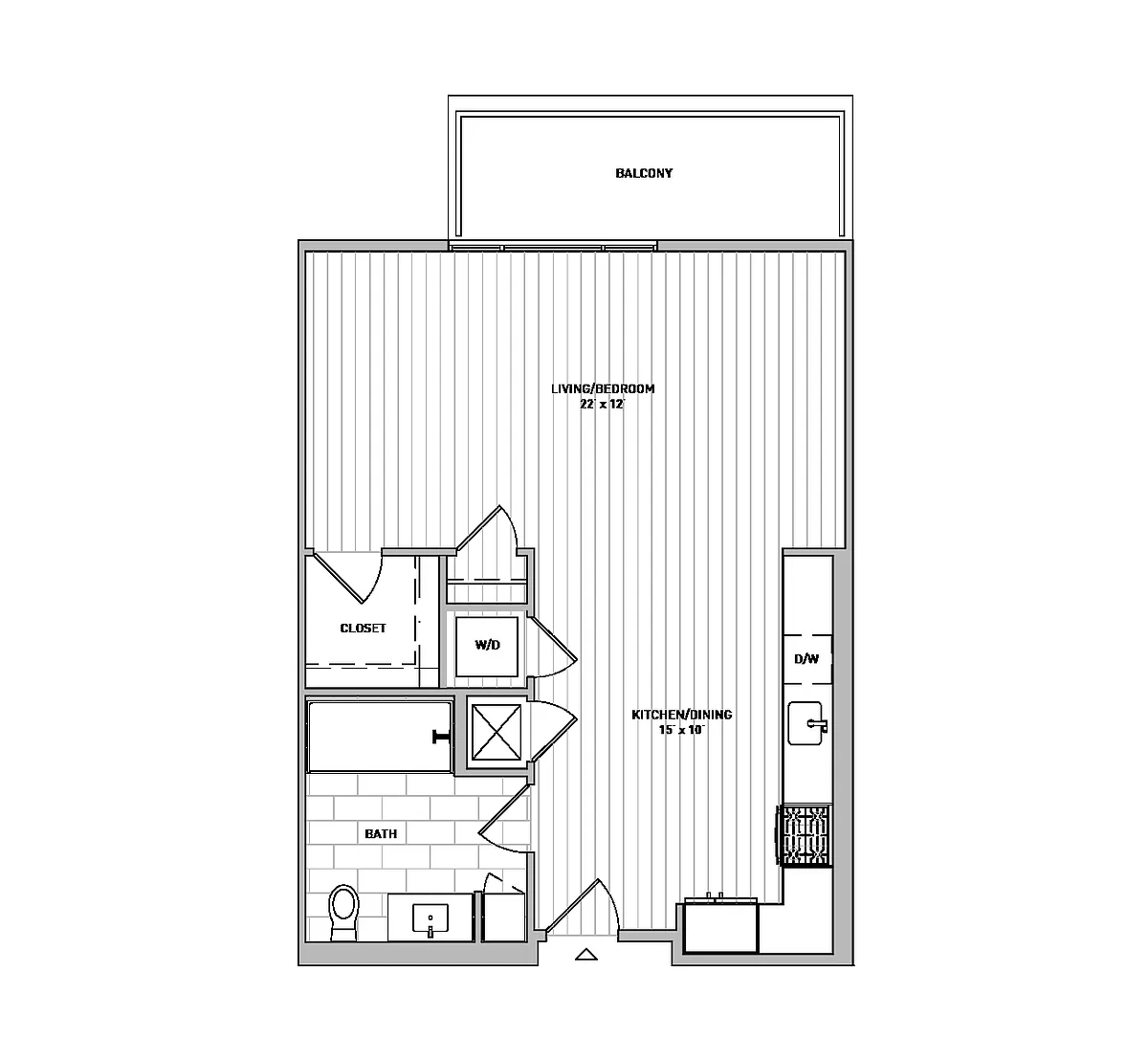 Floor plan Studio - A2