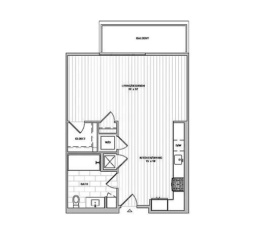 Floor plan Studio - A2