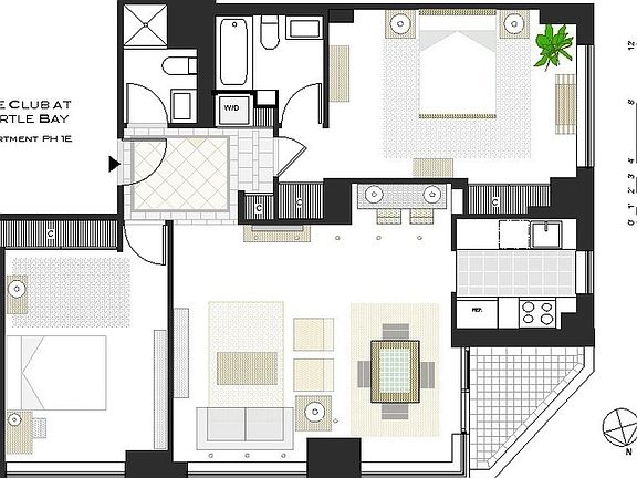 2nd image of 236 E 47th St #Penthouse 1