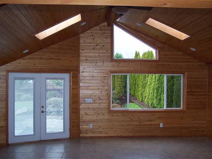 Vaulted Family Room