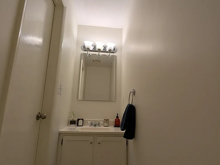 Half bathroom on 1st floor